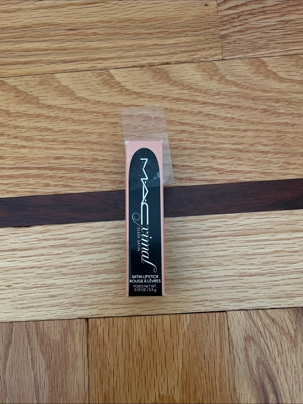 MAC Cosmetics PEACHSTOCK-Satin Lipstick - Soft Pink Packaging
